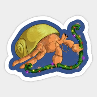 Christmas Hermit Sticker